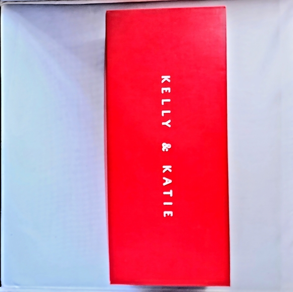 Kelly & Katie Black and White Herringbone Flats - Picture 6 of 7